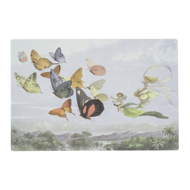 The Fairy Queen's Carriage | Elf World Placemat (Front)