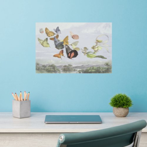 The Fairy Queens Carriage  Elf World Wall Decal