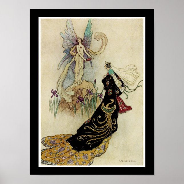 The Fairy There Welcomed Her Majesty Poster (Front)