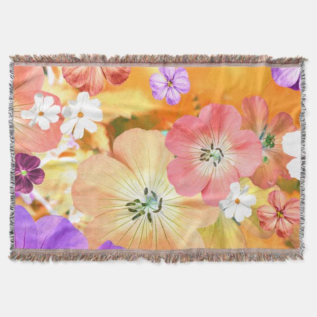 The fairy will come out soon 3 throw blanket (Front)