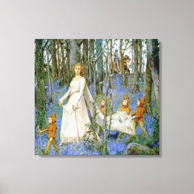 The Fairy Wood Canvas Print (Front)