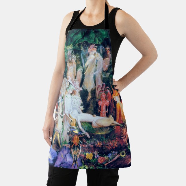 The Fairy's Funeral, John Anster Fitzgerald Apron (Insitu)