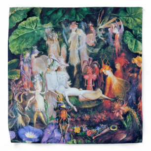 The Fairy's Funeral, John Anster Fitzgerald Bandana