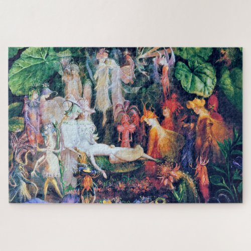 The Fairys Funeral John Anster Fitzgerald Jigsaw Puzzle