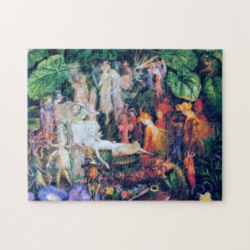 The Fairys Funeral John Anster Fitzgerald Jigsaw Puzzle