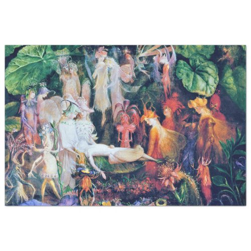 The Fairys Funeral John Anster Fitzgerald Tissue Paper
