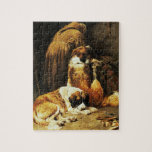 The Faith of St. Bernard Jigsaw Puzzle<br><div class="desc">Image:69891 The Faith of St. Bernard. Emms, John (1843-1912). Mallett & Son Antiques Ltd., London, UK, Photo © Bonhams, London, UK. Art, Fine Art.</div>