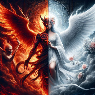 The faith of the angels iPhone 15 plus case