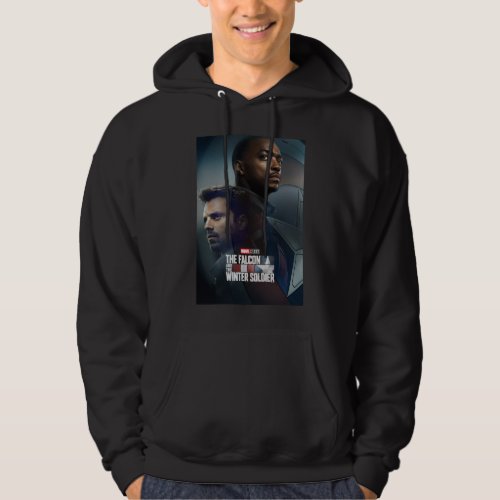 The Falcon and The Winter Soldier Shield Poster Hoodie