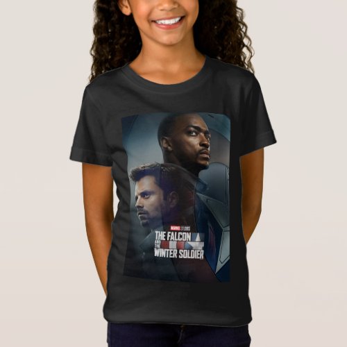 The Falcon and The Winter Soldier Shield Poster T_Shirt
