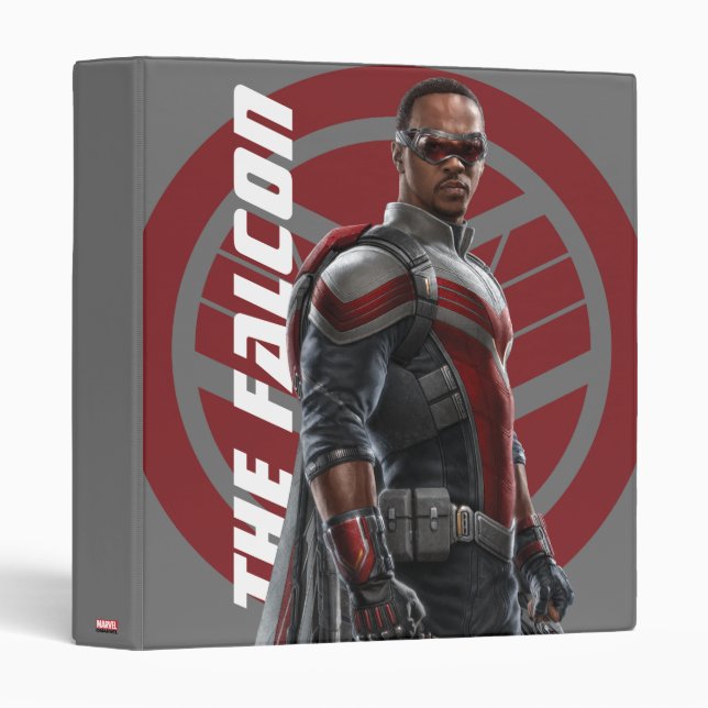 The Falcon Character Art 3 Ring Binder (Front/Spine)