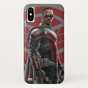 The Falcon Character Art iPhone X Case
