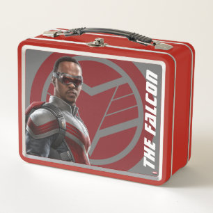 The Falcon Character Art Metal Lunch Box