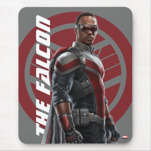 The Falcon Character Art Mouse Pad