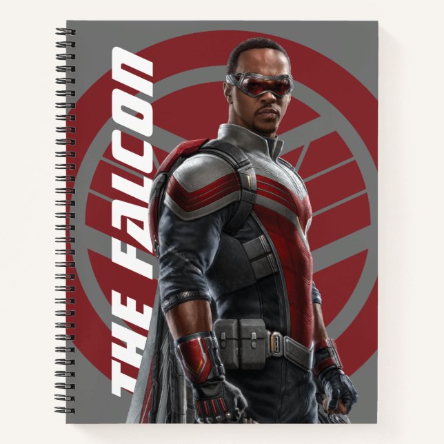 The Falcon Character Art Notebook (Front)