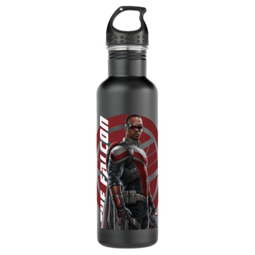 The Falcon Character Art Stainless Steel Water Bottle