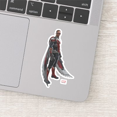 The Falcon Character Art Sticker