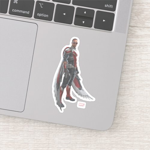 The Falcon Character Art Sticker