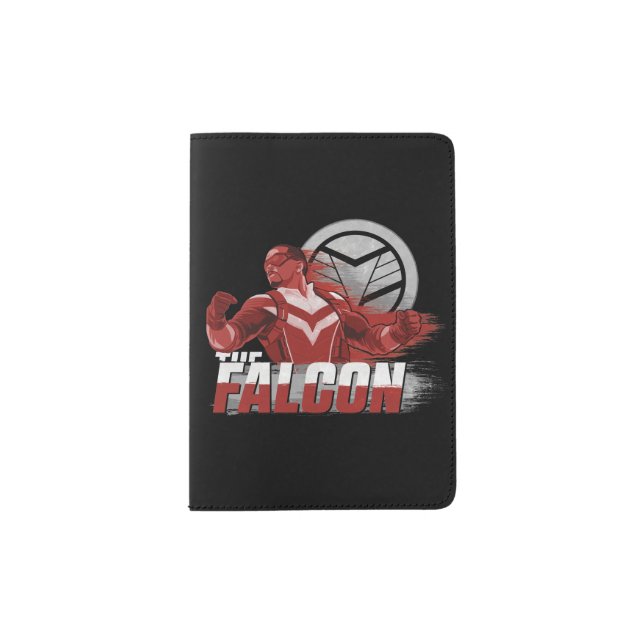The Falcon Character Graphic Passport Holder (Front)