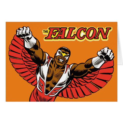 The Falcon Flying Character Art