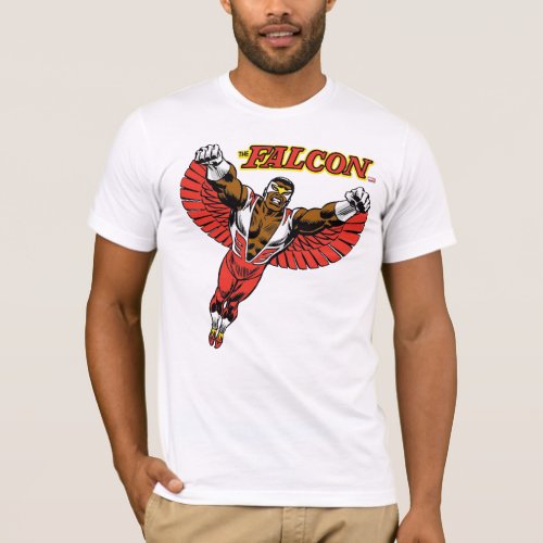 The Falcon Flying Character Art T_Shirt