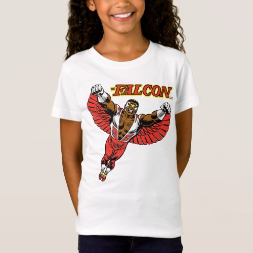 The Falcon Flying Character Art T_Shirt