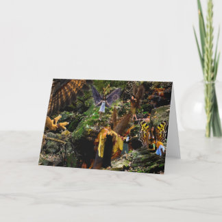 The Falcon War Fairy Fantasy Greeting Card