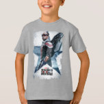 The Falcon Worn Star Poster T-Shirt