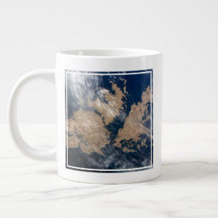 The Falkland Islands (Islas Malvinas). Giant Coffee Mug