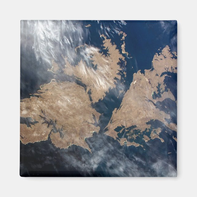 The Falkland Islands (Islas Malvinas). Magnet (Front)