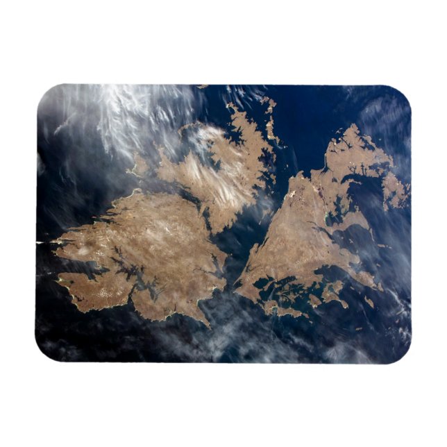 The Falkland Islands (Islas Malvinas). Magnet (Horizontal)