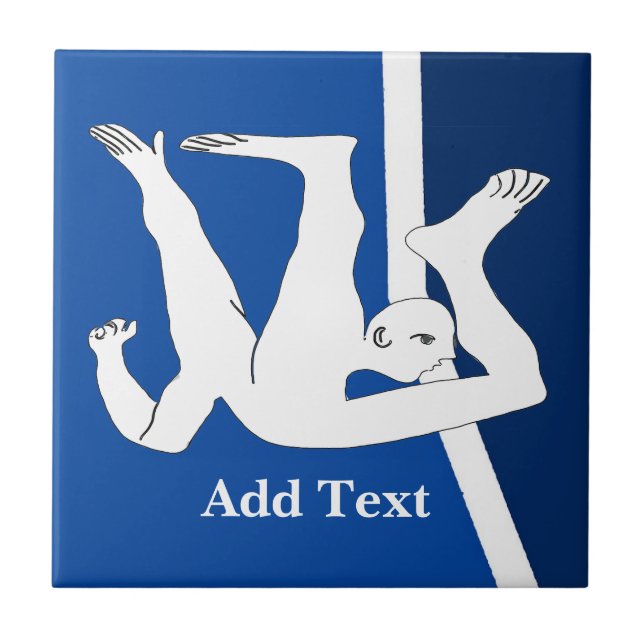 The Fall, Abstract, Dutch Look, Personalize Tile (Front)