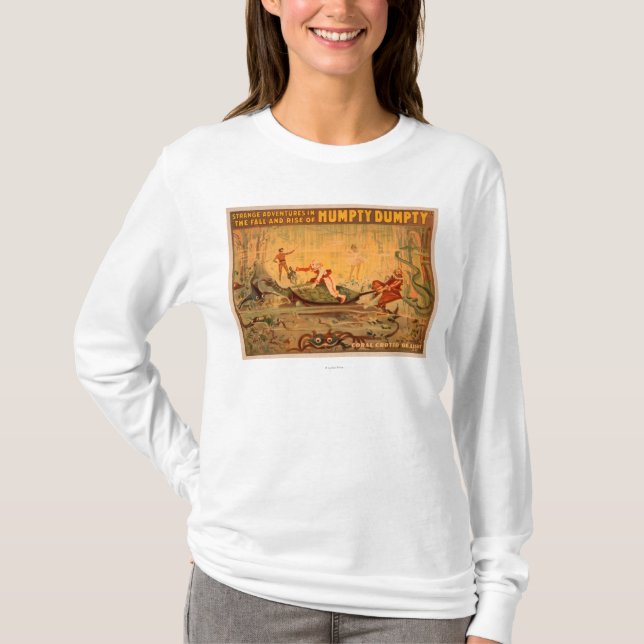 The fall and rise of Humpty Dumpty Theatre T-Shirt (Front)
