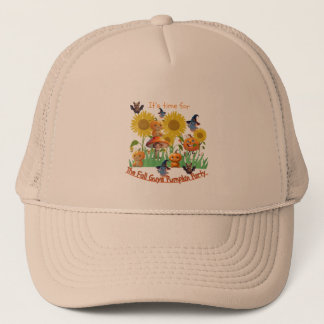 The Fall Guys Party- Kids Autumn T-Shirt Trucker Hat