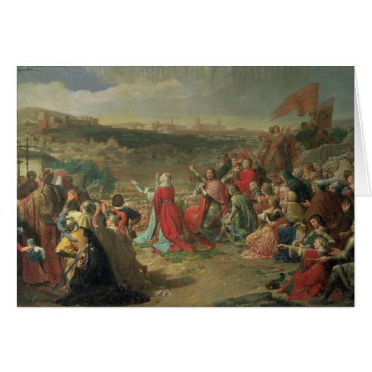 The Fall of Granada in 1492, 1890 Cards (Front Horizontal)