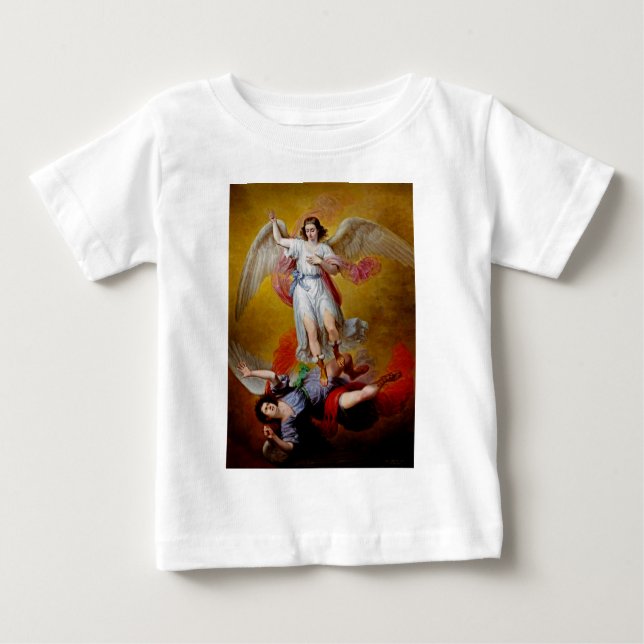 The fall of Lucifer by Antonio Maria Esquivel Baby T-Shirt (Front)
