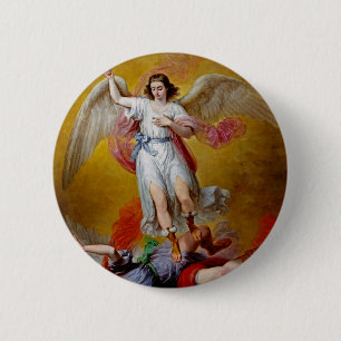The fall of Lucifer by Antonio Maria Esquivel Button