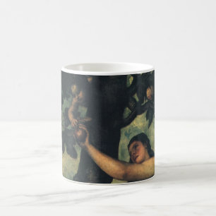 The Fall of Man; Adam and Eve by Titian Coffee Mug
