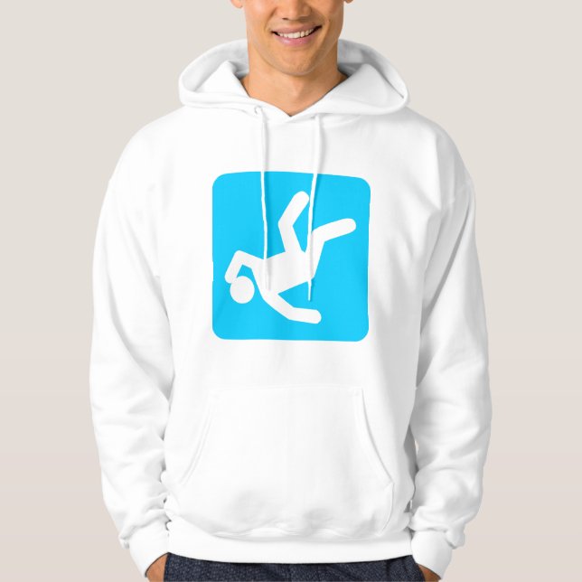 The Fall of Man - Sky Blue Hoodie (Front)