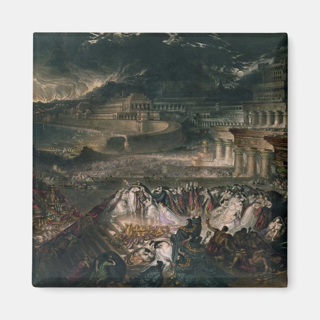 The Fall of Nineveh Magnet (Front)