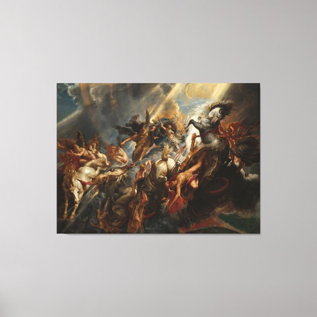 The Fall of Phaeton by Peter Paul Rubens (1605) Canvas Print (Front)