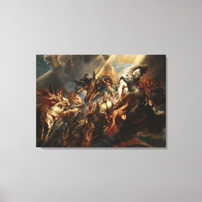 The Fall of Phaeton Canvas Print (Front)