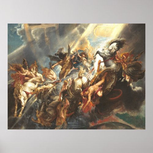 The Fall of Phaeton _ Peter Paul Rubens Fine Art Poster