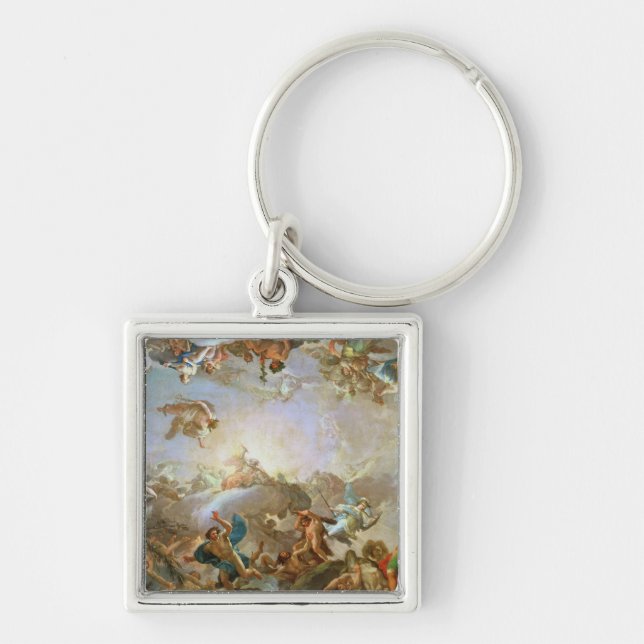 The Fall of the Giants besieging Olympus, 1764 (oi Keychain (Front)