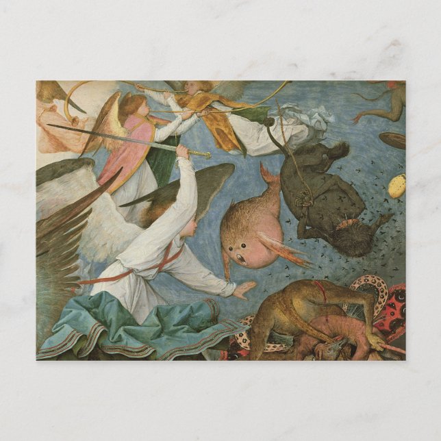 The Fall of the Rebel Angels, 1562 Postcard (Front)