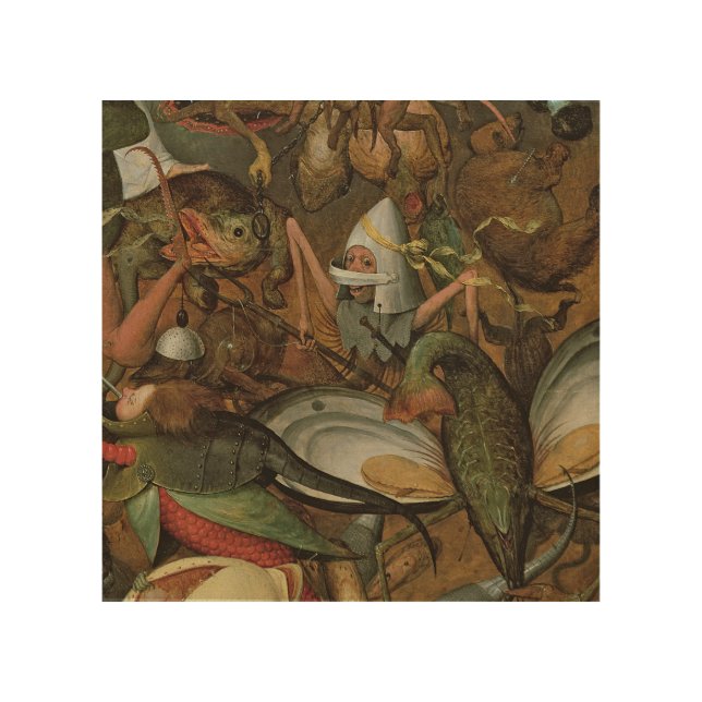 The Fall of the Rebel Angels, 1562 Wood Wall Art (Front)