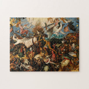 The Fall of the Rebel Angels by Pieter Bruegel Jigsaw Puzzle