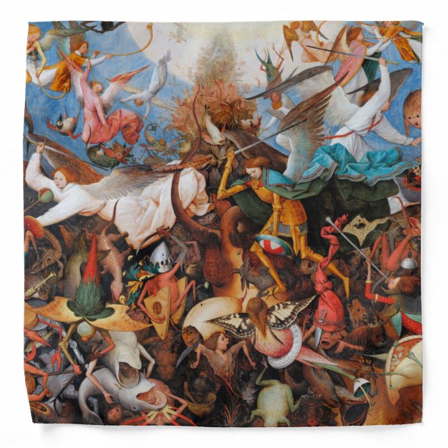 The Fall of the Rebel Angels, Pieter Bruegel Bandana (Front)