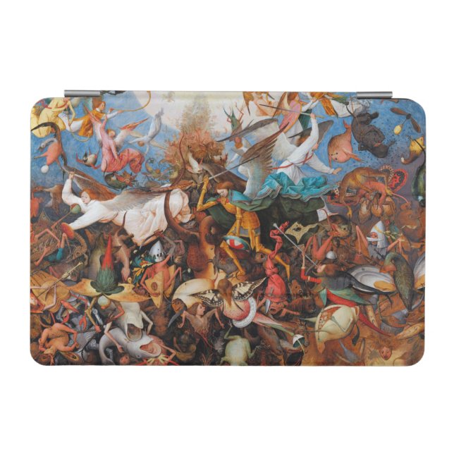 The Fall of the Rebel Angels, Pieter Bruegel iPad Mini Cover (Horizontal)