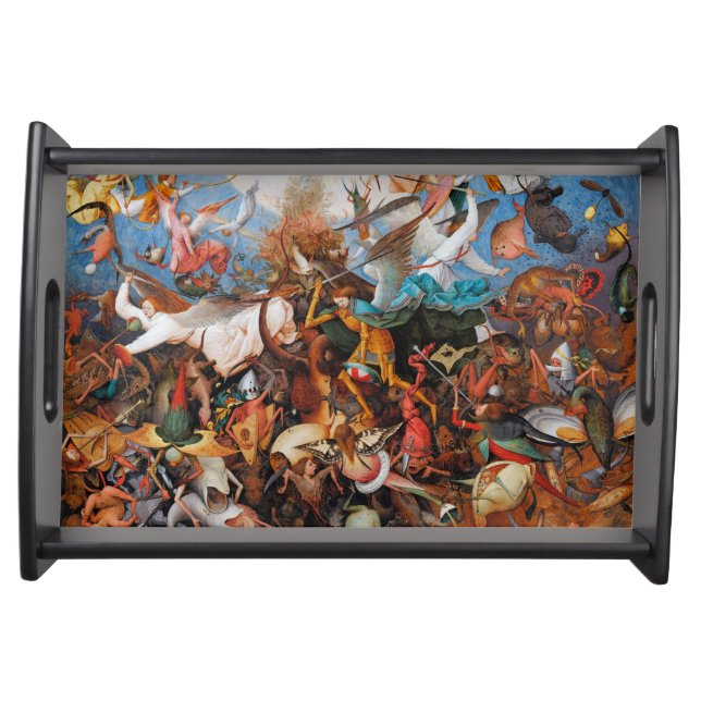 The Fall of the Rebel Angels, Pieter Bruegel Serving Tray (Front)